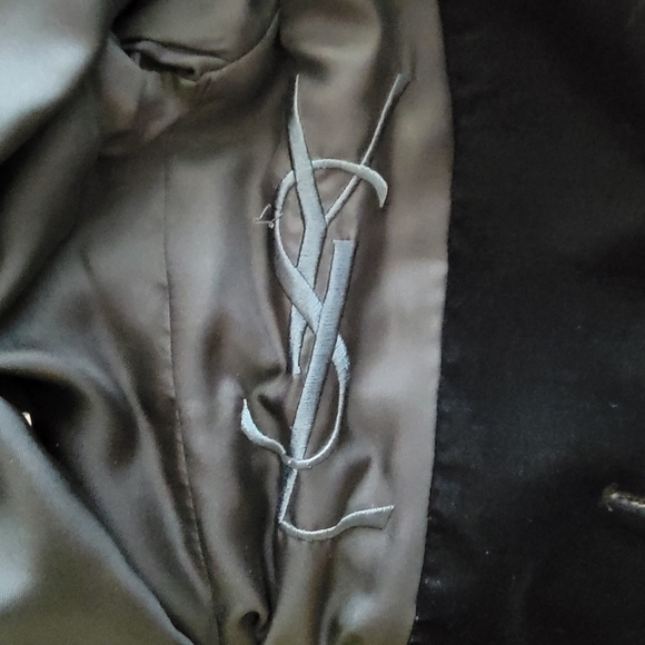 Tom Ford 4 YSL Ad Campaign Famous Set Top & Jacket Size 38F 6 USA - Picture 6 of 14